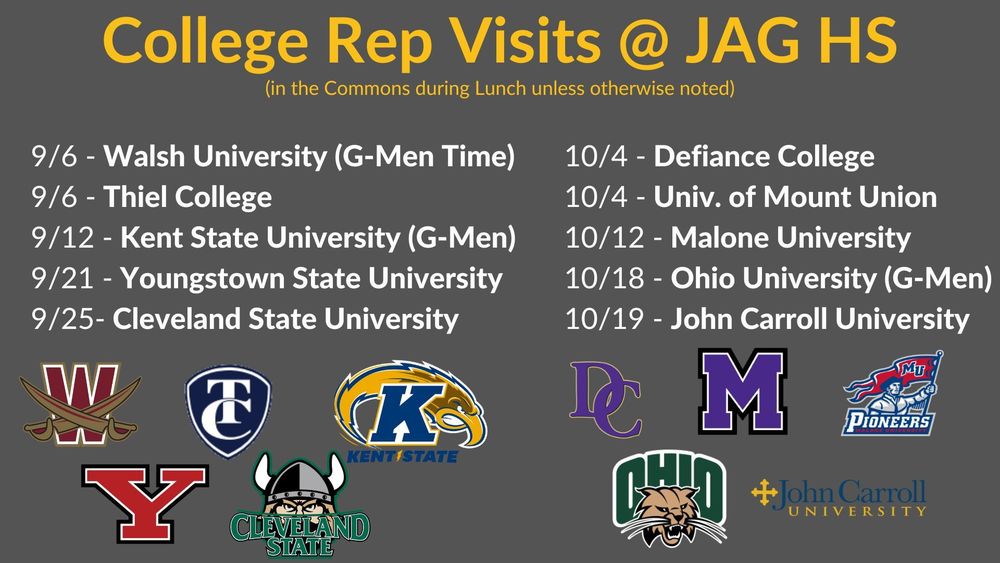 College Rep Visits