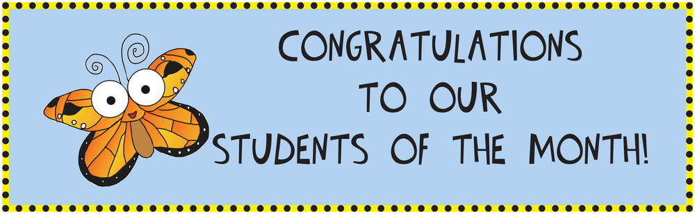 February Students of the Month