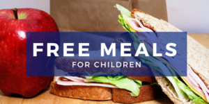 Sign up for FREE MEALS through December 2020